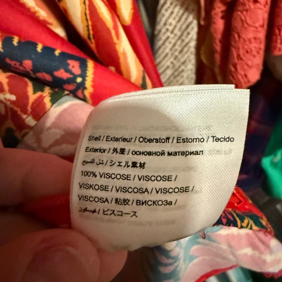 Farm Rio Red Blouse - Picture 7 of 8